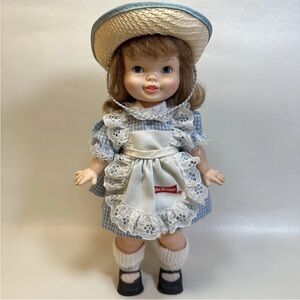 Adorable Little Debbie Doll in Blue and White Outfit